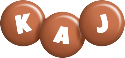 Kaj candy-brown logo