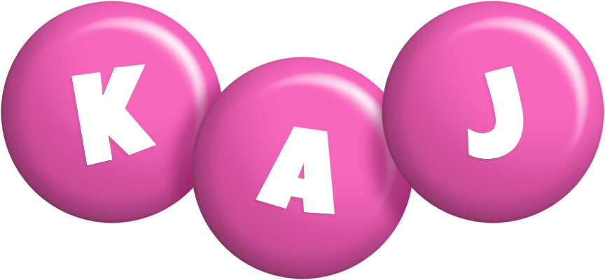 Kaj candy-pink logo