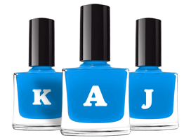 Kaj glossy logo