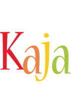 Kaja birthday logo