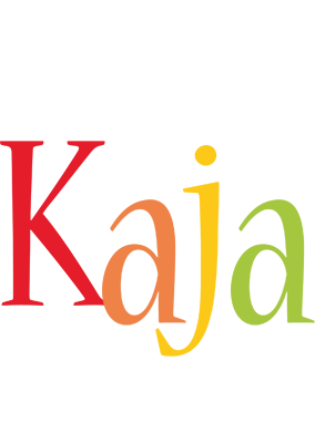 Kaja birthday logo
