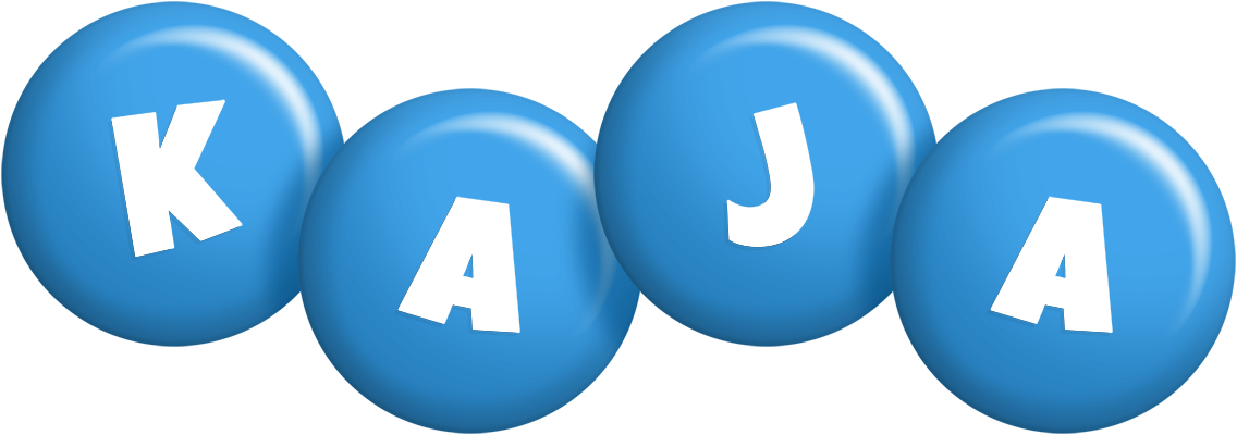 Kaja candy-blue logo