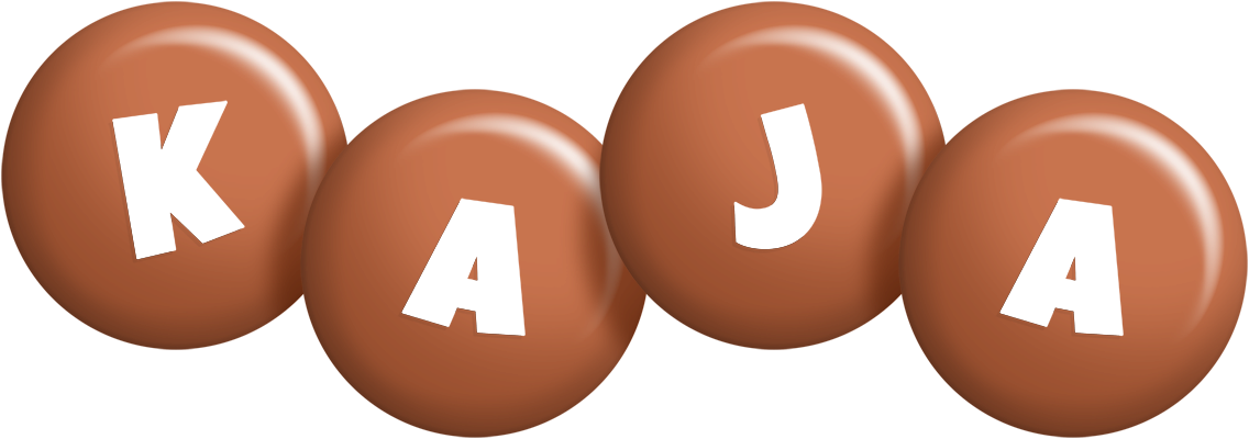 Kaja candy-brown logo
