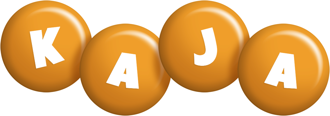 Kaja candy-orange logo