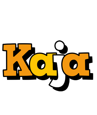 Kaja cartoon logo
