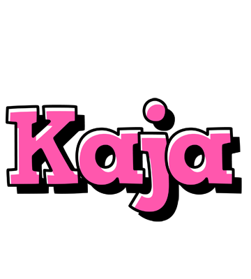 Kaja girlish logo