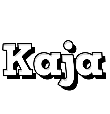 Kaja snowing logo