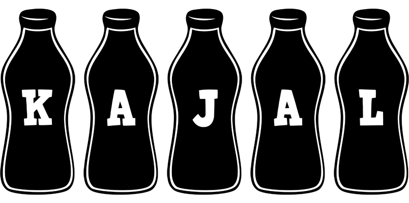 Kajal bottle logo