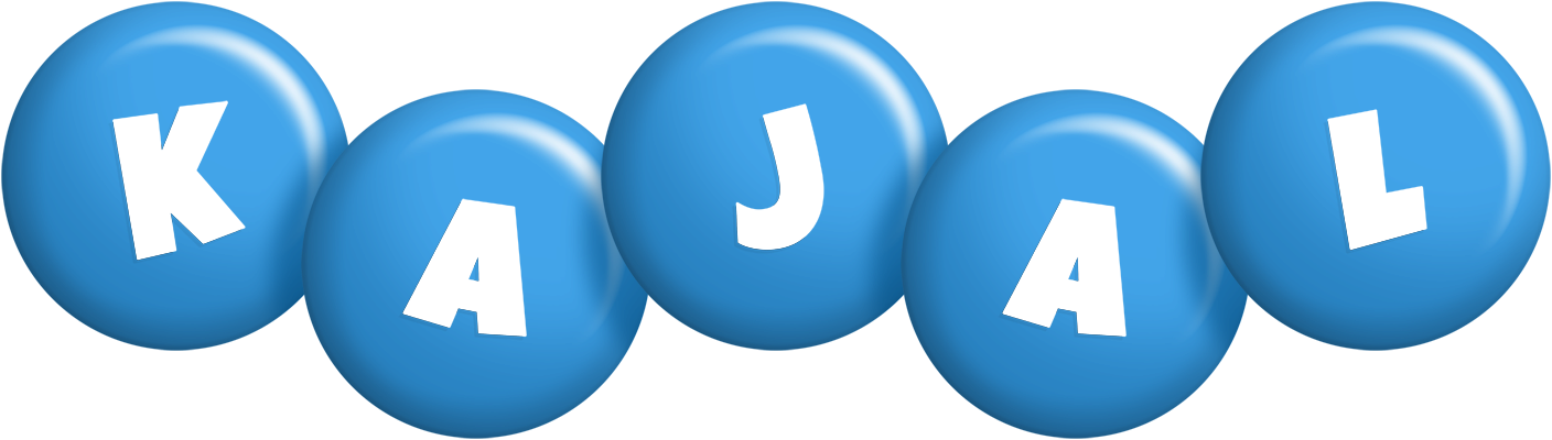 Kajal candy-blue logo