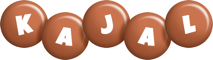 Kajal candy-brown logo