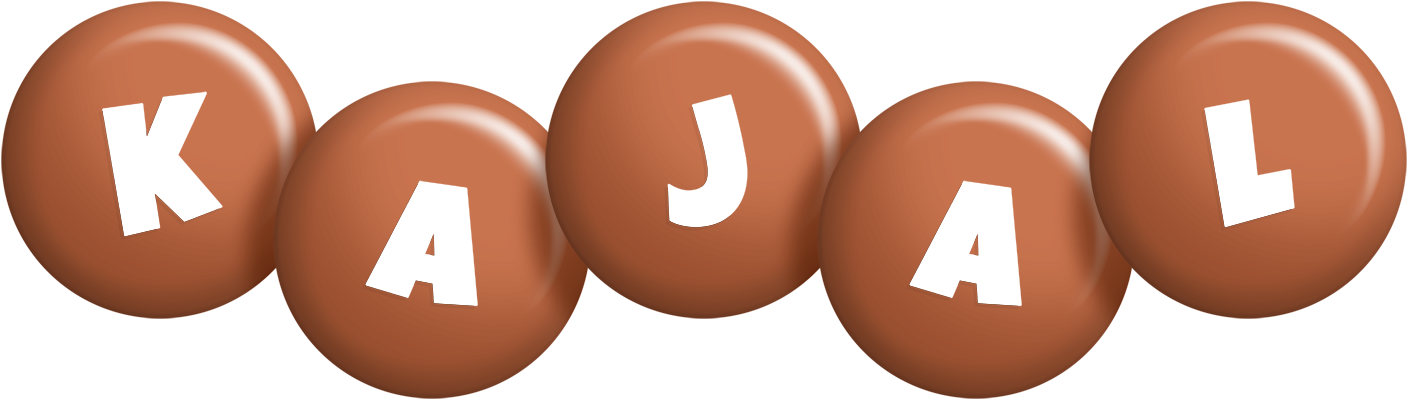 Kajal candy-brown logo