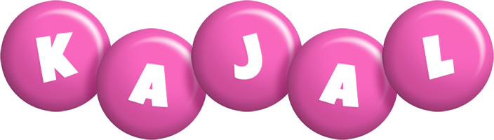 Kajal candy-pink logo
