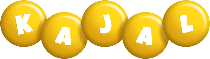 Kajal candy-yellow logo