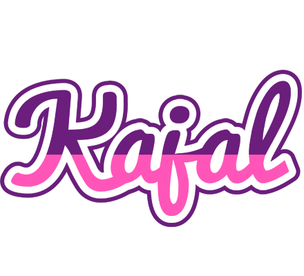 Kajal cheerful logo