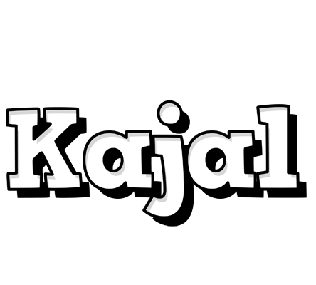 Kajal snowing logo