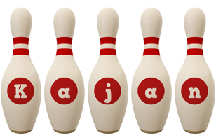 Kajan bowling-pin logo