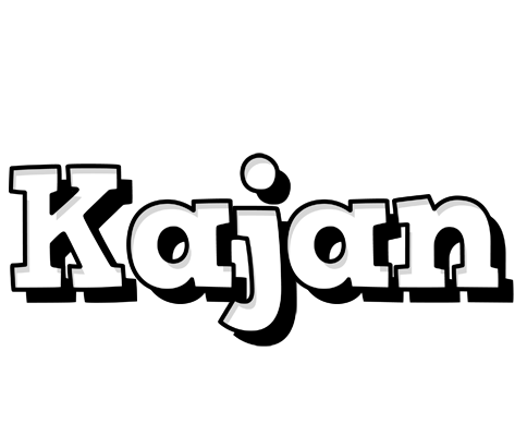 Kajan snowing logo