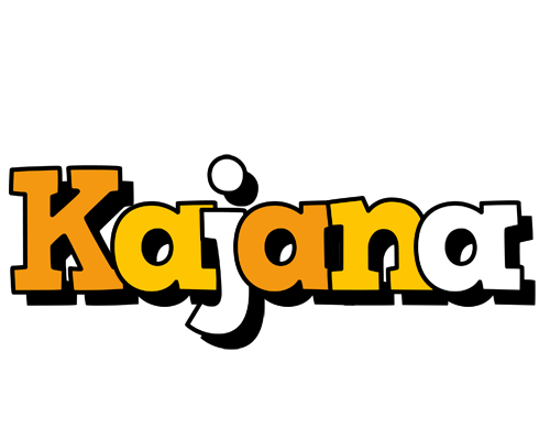 Kajana cartoon logo