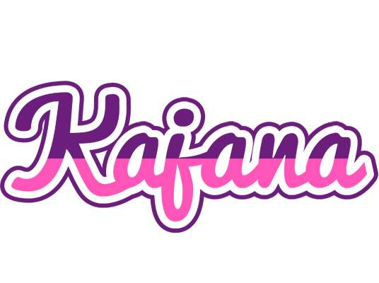 Kajana cheerful logo