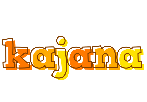 Kajana desert logo