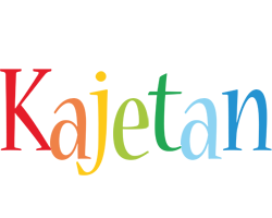 Kajetan birthday logo