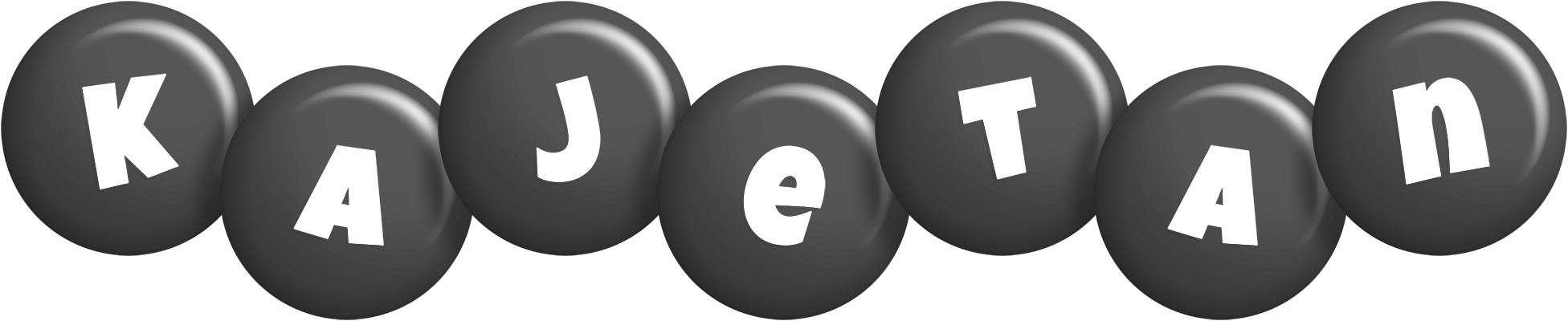 Kajetan candy-black logo