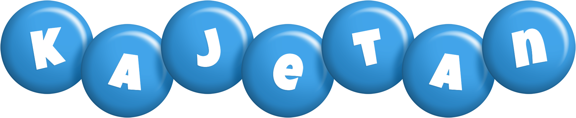 Kajetan candy-blue logo