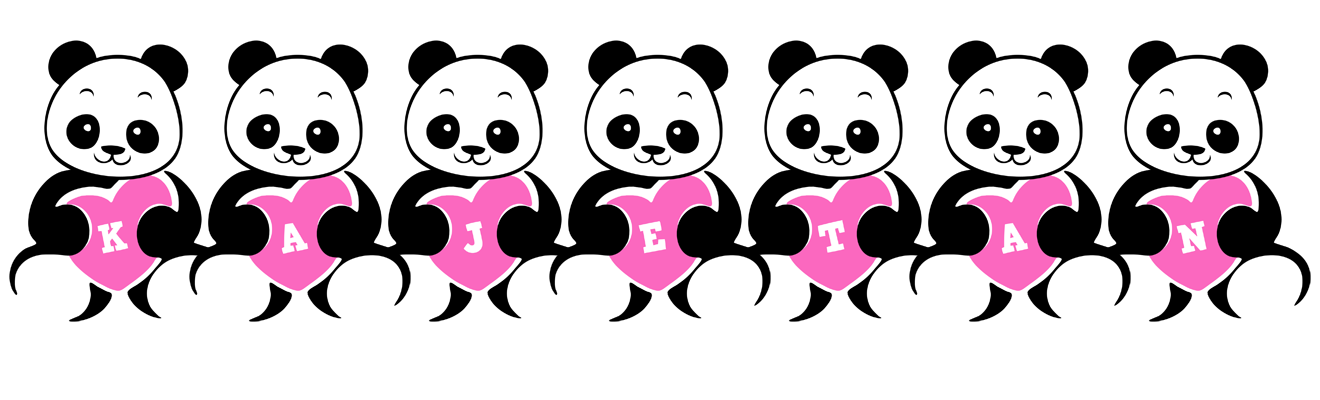 Kajetan love-panda logo
