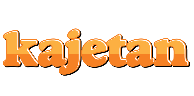 Kajetan orange logo