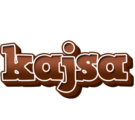 Kajsa brownie logo