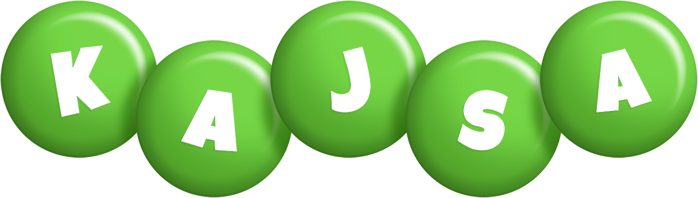Kajsa candy-green logo