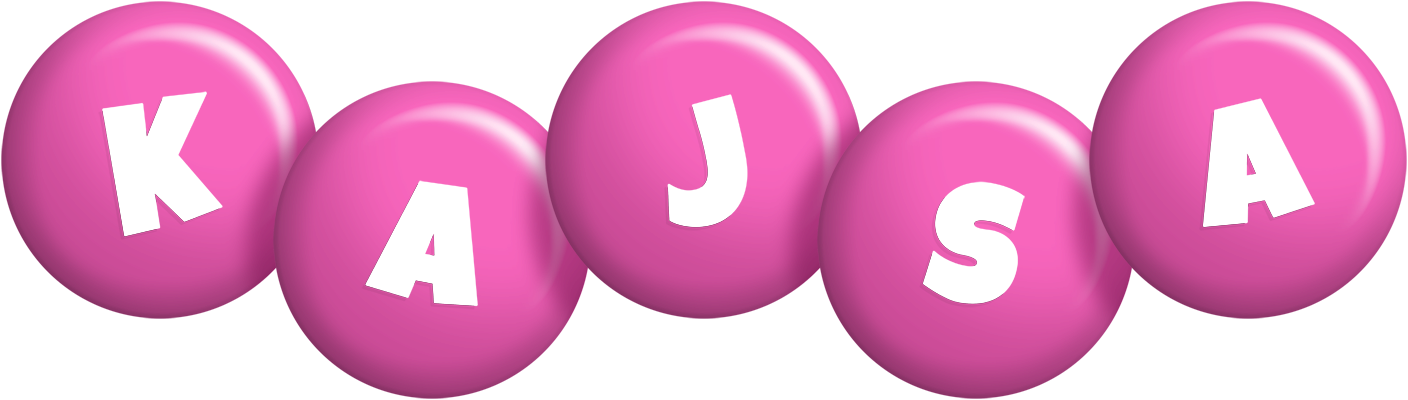 Kajsa candy-pink logo