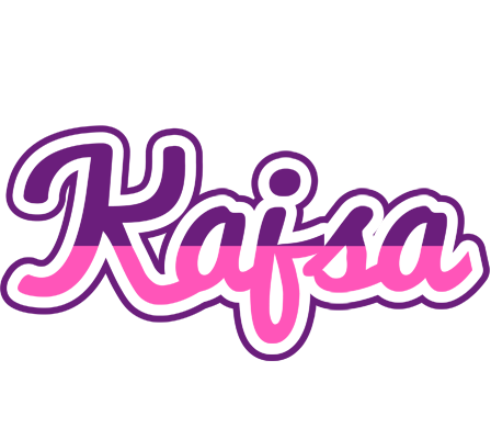 Kajsa cheerful logo
