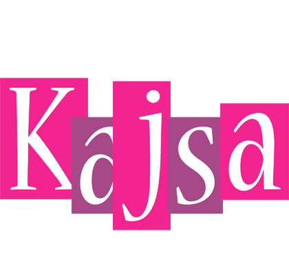 Kajsa whine logo