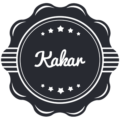 Kakar badge logo