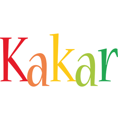 Kakar birthday logo