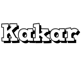 Kakar snowing logo