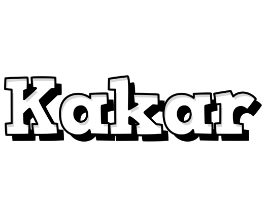 Kakar snowing logo