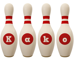 Kako bowling-pin logo