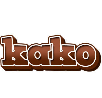 Kako brownie logo