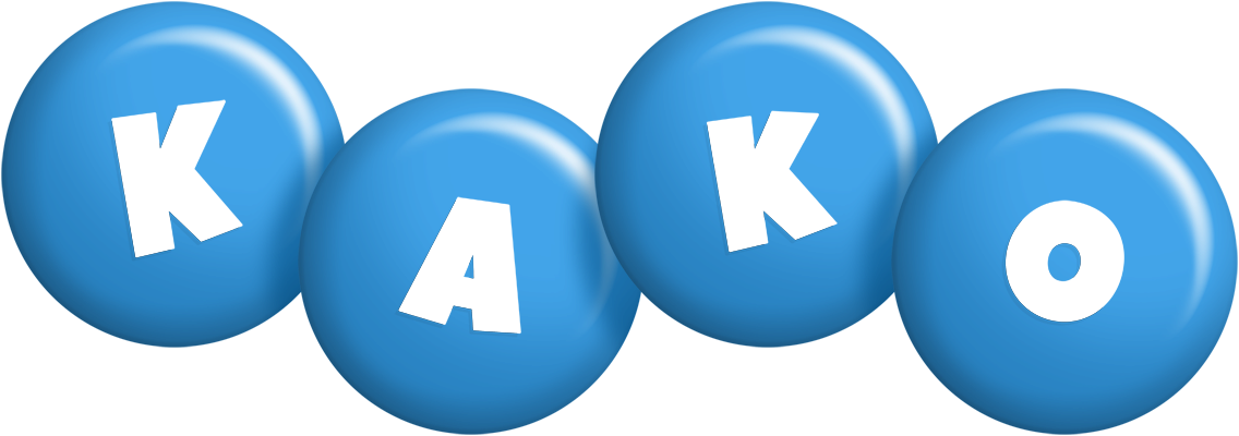 Kako candy-blue logo