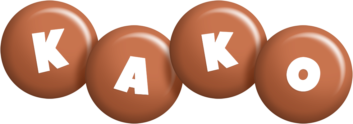 Kako candy-brown logo