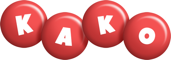 Kako candy-red logo