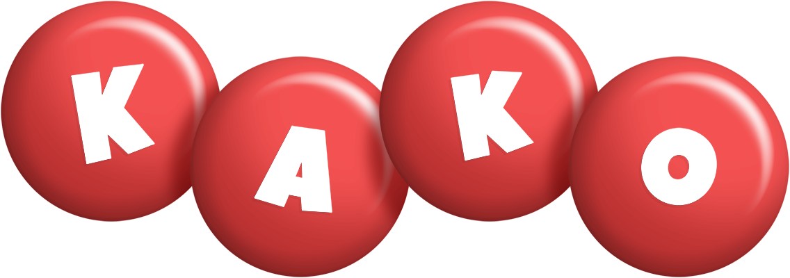 Kako candy-red logo