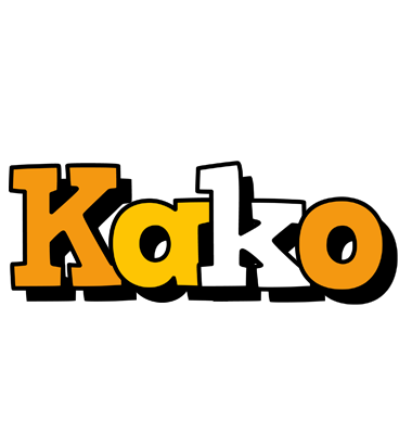 Kako cartoon logo