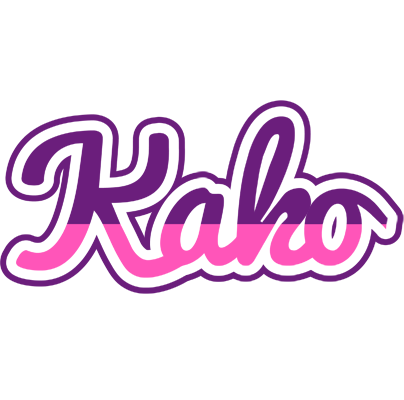 Kako cheerful logo
