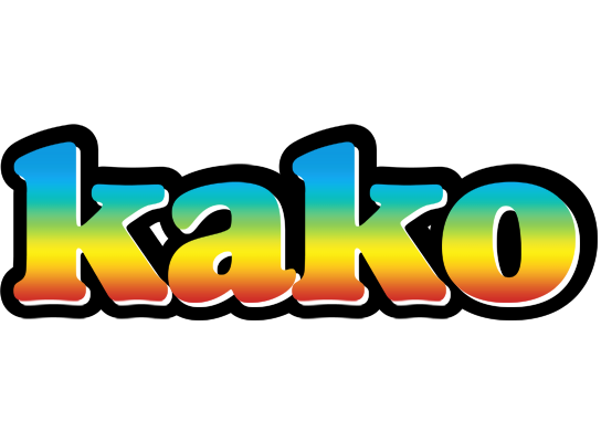 Kako color logo