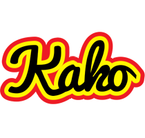 Kako flaming logo