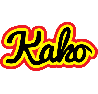 Kako flaming logo
