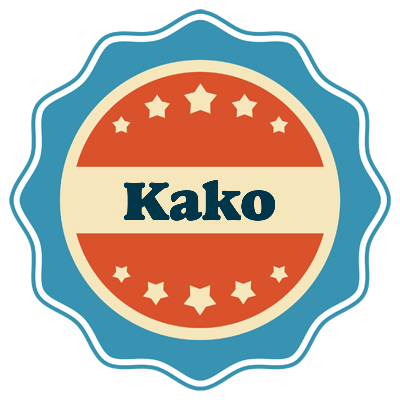Kako labels logo